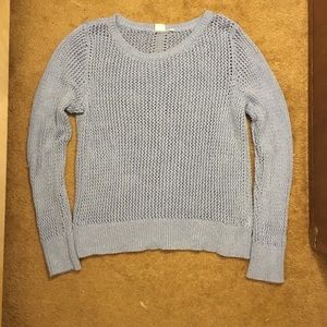 Light Blue Knit Sweater